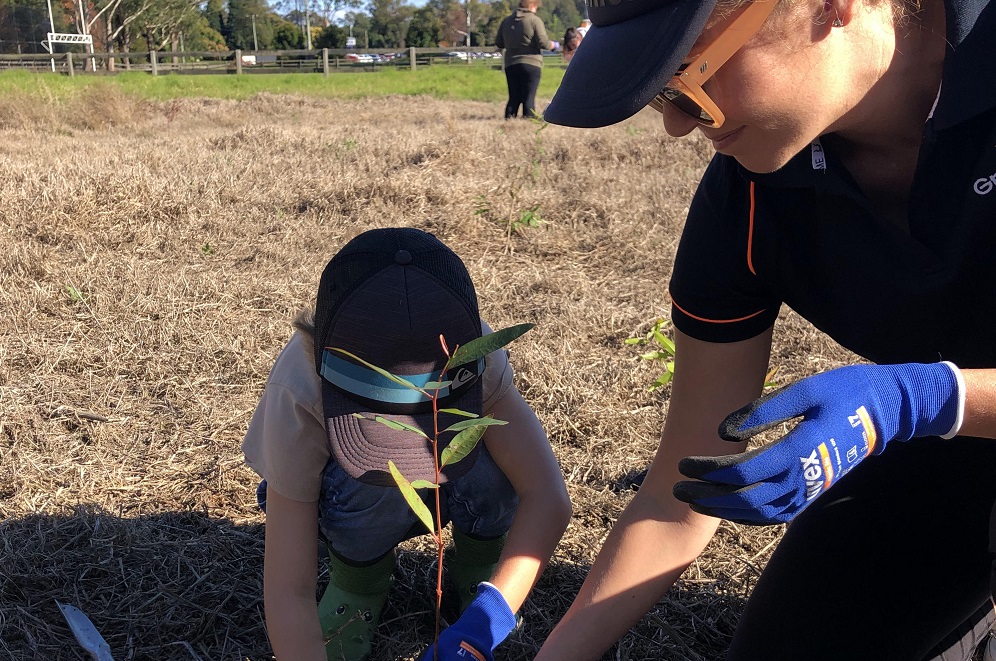 Porter's Creek Planting Day