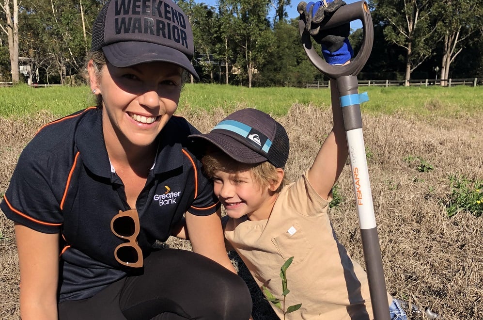 Porter's Creek Planting Day