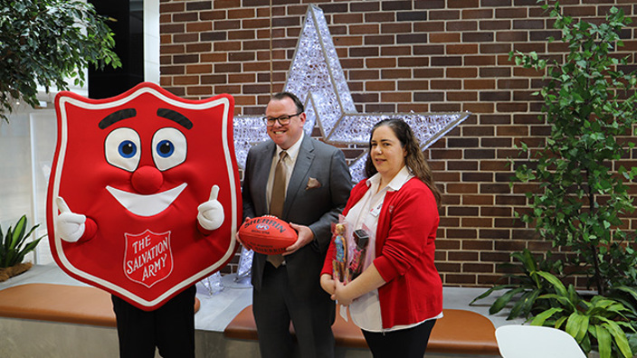 Greater Bank branches new collection point for Salvation Army Toy Drive Appeal
