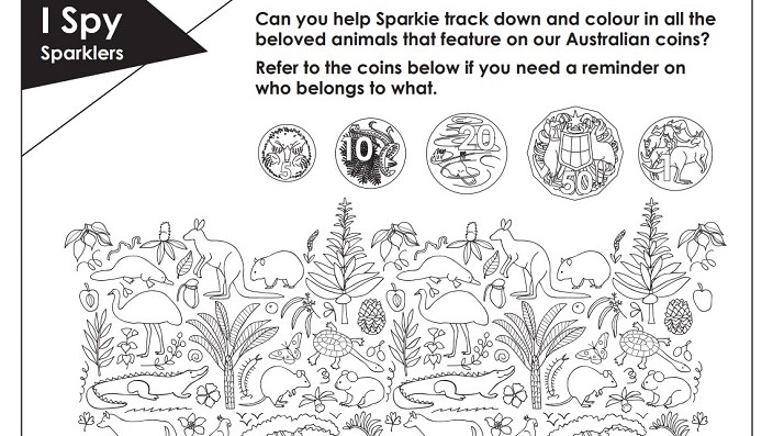 Play I Spy with Sparkie